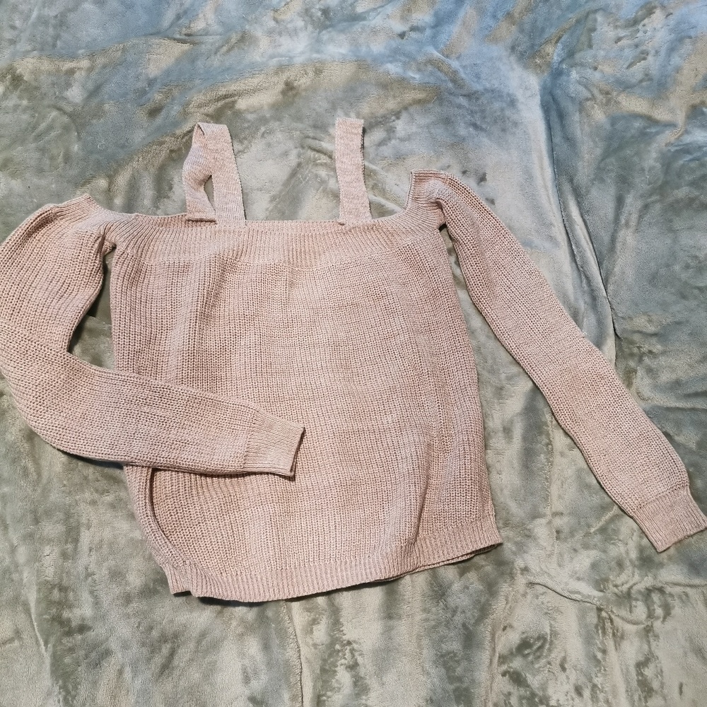 Off Shoulder Sweater